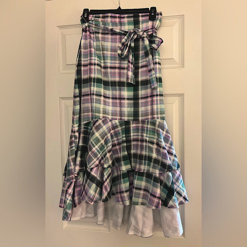 Linen Skirt Set (Skirt & Top) 2-piece $45.00 with matching top
